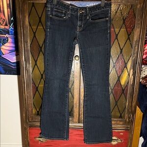 Classic Gap 1969 Dark Blue Women’s Curvy Jeans 27/4 ankle (short)